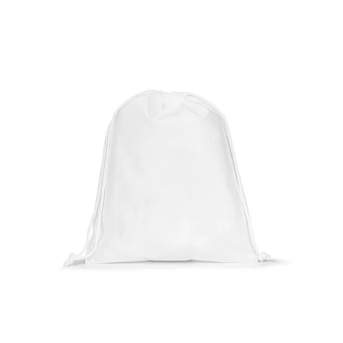 GIFT BAG M. Közepes méretű nem szőtt, hátizsák stílusú táska (60 g/m²) Fehér 
