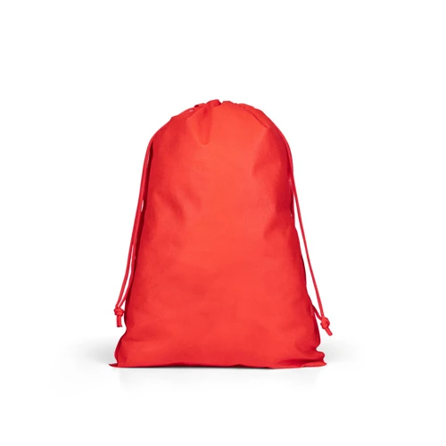 GIFT BAG L. Nagy méretű, nem szőtt, hátizsák stílusú táska (60 g/m²) Piros 