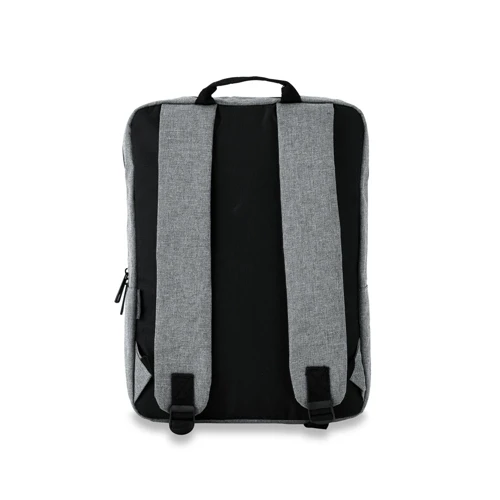 GRAPHS BPACK. Nagy sűrűségű 600D poliészter laptop hátizsák 15'6" Világos szürke 