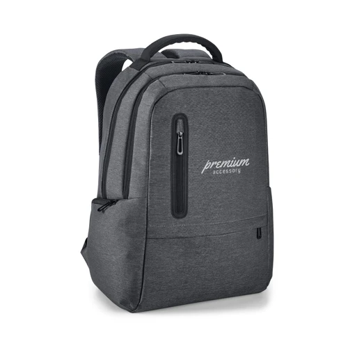 BOSTON. Vízálló 2Tone Nylon 17'' laptop hátizsák 17'' Sötétszürke 