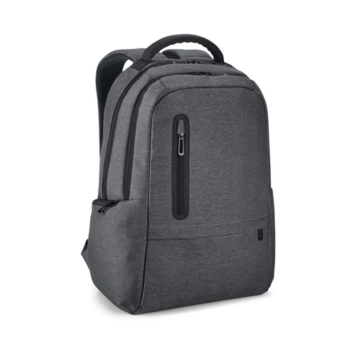BOSTON. Vízálló 2Tone Nylon 17'' laptop hátizsák 17'' Sötétszürke 