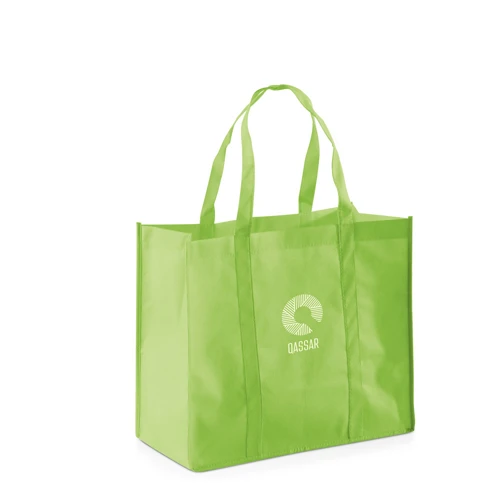SHOPPER. Nem szőtt táska (80 g/m²) Kék 