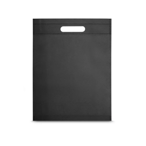 ROTERDAM. Nem szőtt táska (80 g/m²) Fekete 