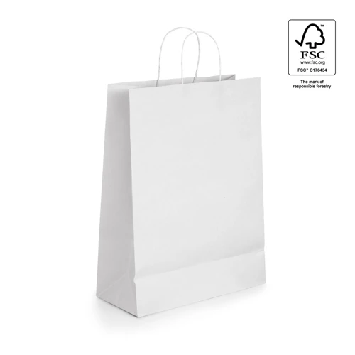 CITADEL. Papír szatyor (90 g/m²) Fehér 