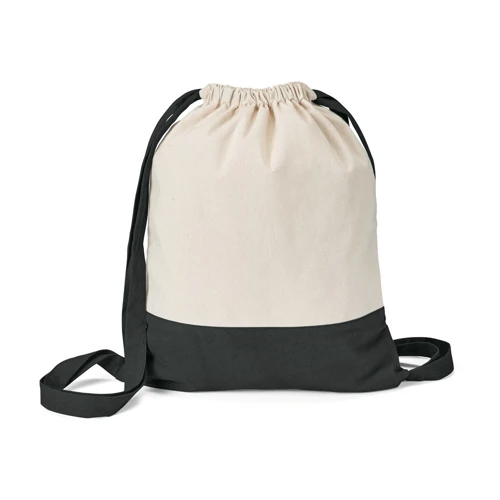 ROMFORD. 100% pamut tornazsák (180 g/m²) Fekete 