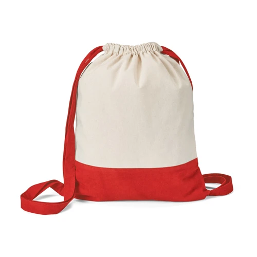 ROMFORD. 100% pamut tornazsák (180 g/m²) Piros 