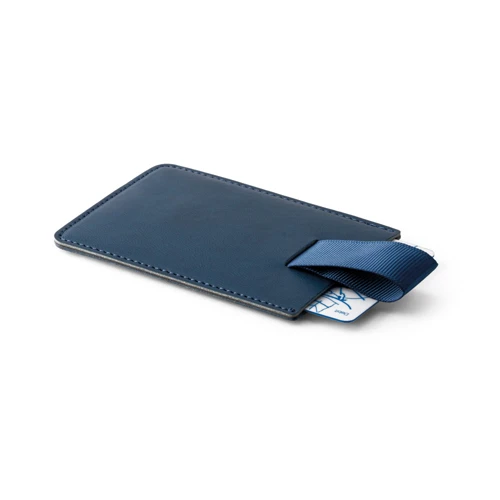 POPPY. RFID-blokkoló PU kártyatartó Kék 