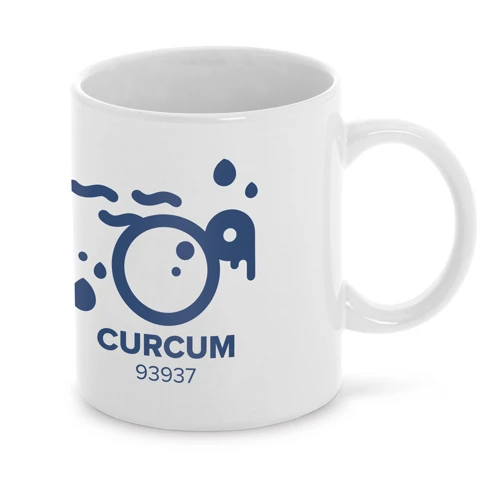 CURCUM. Kerámia bögre 350 mL Fehér 