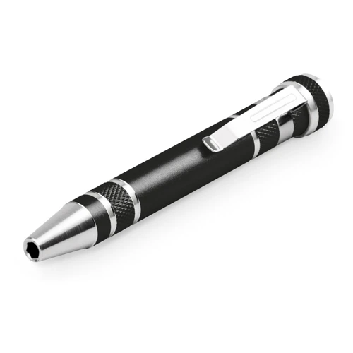 TOOLPEN. Praktikus, mini fém szerszámkészlet Fekete 