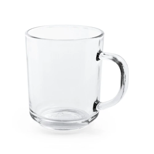 SOFFY. Üveg bögre 230 mL Átlátszó 