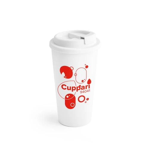 CUPPARI. PP utazó bögre