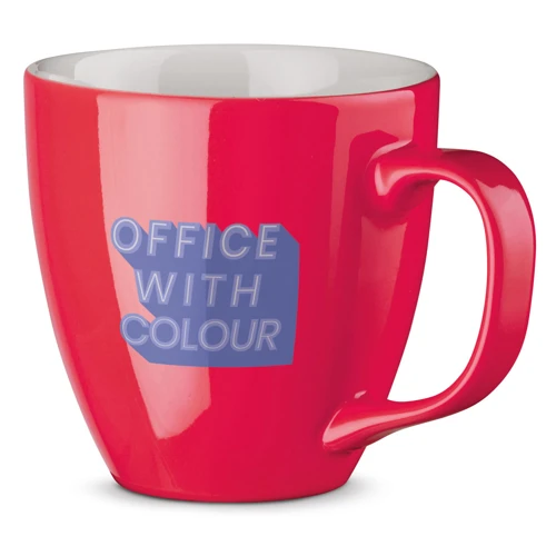PANTHONY. 450 ml-es hidrogláz porcelán bögre Rózsaszín 