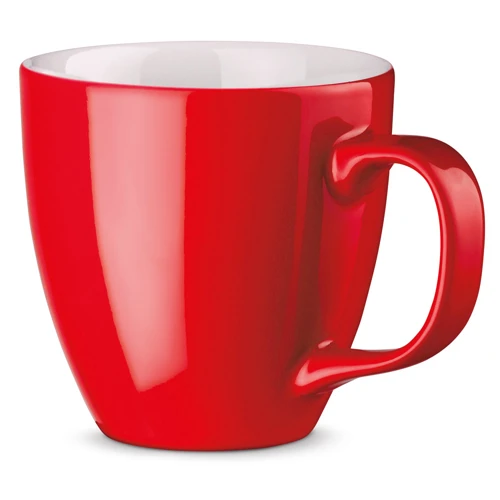 PANTHONY. 450 ml-es hidrogláz porcelán bögre Sötét rózsaszín 