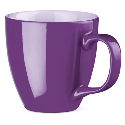 PANTHONY. 450 ml-es hidrogláz porcelán bögre Sötét rózsaszín 