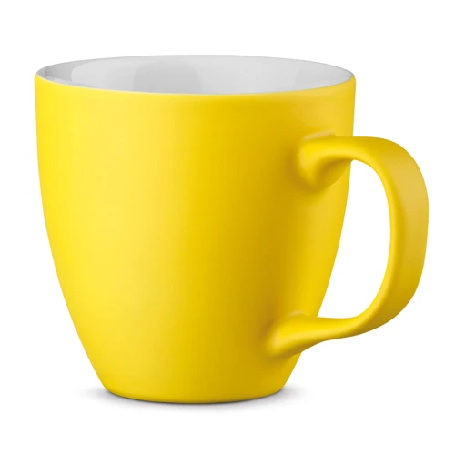 PANTHONY MAT. 450 ml-es hidrogláz porcelán bögre Sárga 