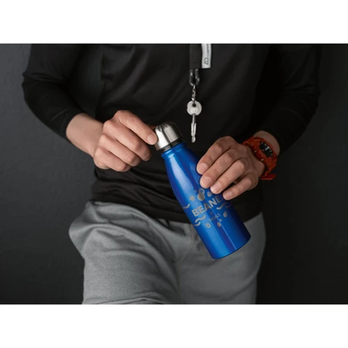 BEANE. 500 ml alumínium sport palack Szatén ezüst 