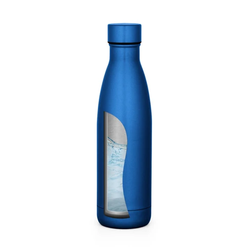 BUFFON. 500 ml rozsdamentes acél termosz palack Királykék 