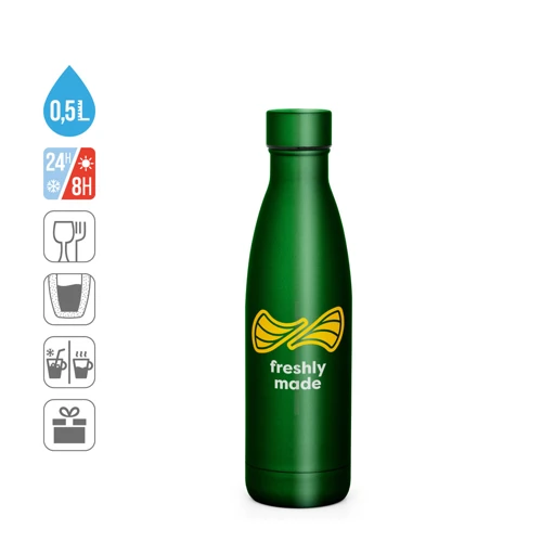 BUFFON. 500 ml rozsdamentes acél termosz palack Pezsgő 