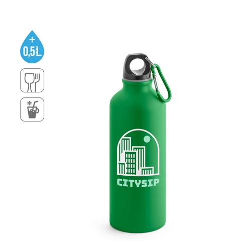 COLLINA. Alumínium palack karabinerrel 540 ml