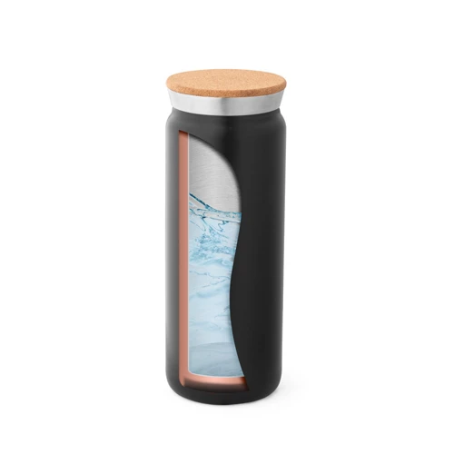 LAVINE 600. 600 ml rozsdamentes acél termosz palack Sötétzöld 