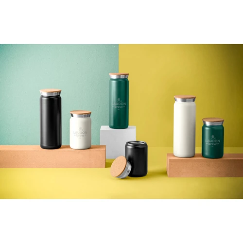 LAVINE 600. 600 ml rozsdamentes acél termosz palack Sötétzöld 