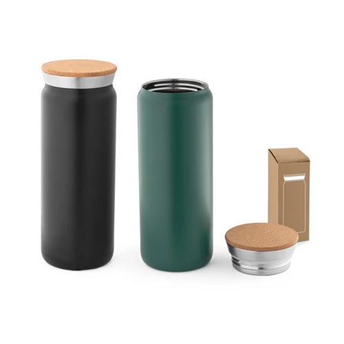 LAVINE 600. 600 ml rozsdamentes acél termosz palack Sötétzöld 