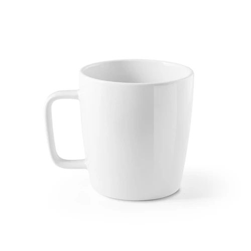DHONI WHITE. Kerámia bögre 450 ml Fehér 