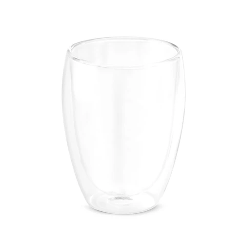 MACHIATO CUP. Boroszilikát üvegpohár 350 ml Átlátszó 