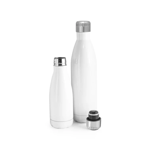 AMORTI S. 380 ml rozsdamentes acél szublimációs palack Fehér 