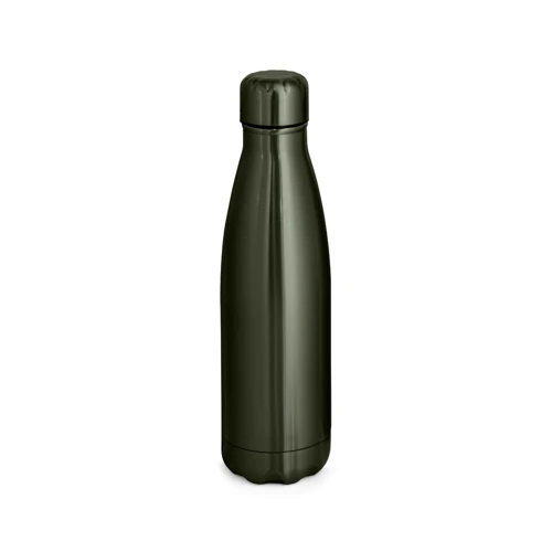 SHOW METALLIC. Rozsdamentes acél palack matt fémes bevonattal 510 ml Sötét fém 