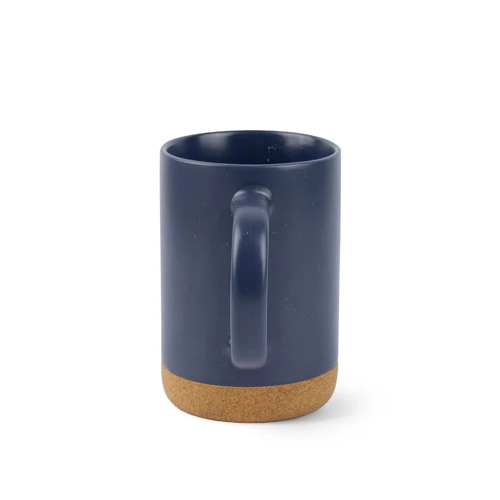 CONSTELLATION CORK. 320 ml-es kerámia bögre parafa talppal Sötétkék 