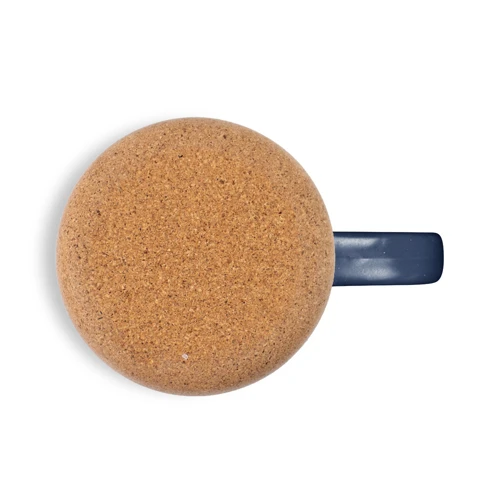 CONSTELLATION CORK. 320 ml-es kerámia bögre parafa talppal Sötétkék 