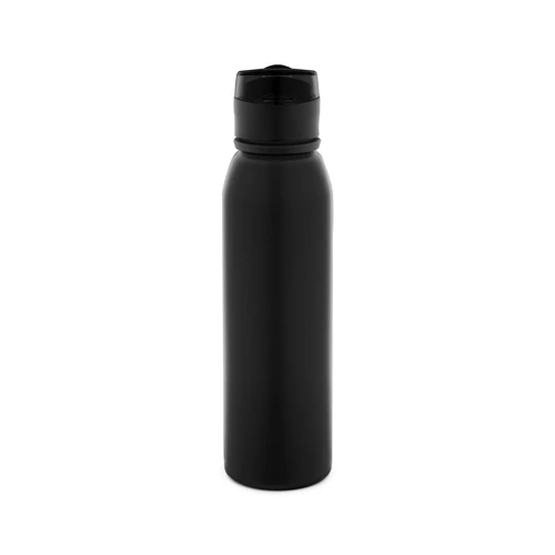 LEMIEUX. Rozsdamentes acél sportkulacs (90% újrahasznosított), 670 ml Fekete 