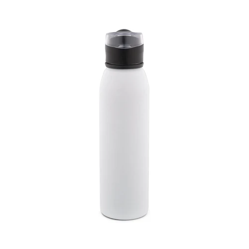 LEMIEUX. Rozsdamentes acél sportkulacs (90% újrahasznosított), 670 ml Fehér 