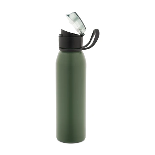 LEMIEUX. Rozsdamentes acél sportkulacs (90% újrahasznosított), 670 ml Keki zöld 