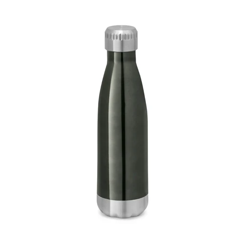 SHOW. 510 ml-es rozsdamentes acél palack Sötét fém 