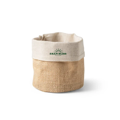 DUCASSE. Univerzális juta (260g/m²) és pamut (120g/m²) táska Natúr 
