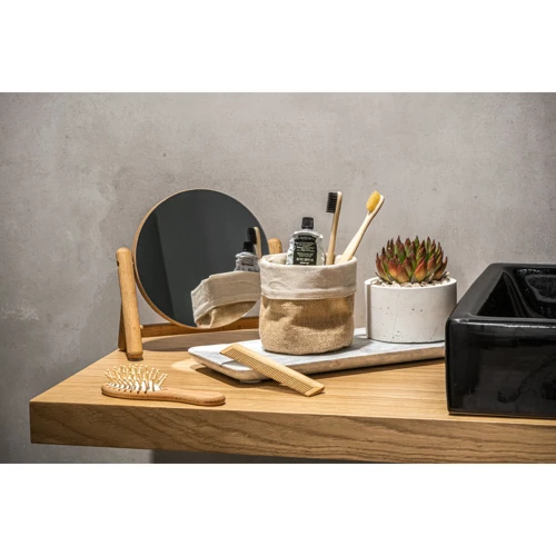 DUCASSE. Univerzális juta (260g/m²) és pamut (120g/m²) táska Natúr 