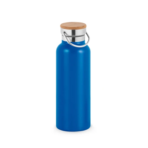 RAGNAR. Vákuumszigetelt rozsdamentes acél (36%-ban újrahasznosított) palack 570 ml Kék 
