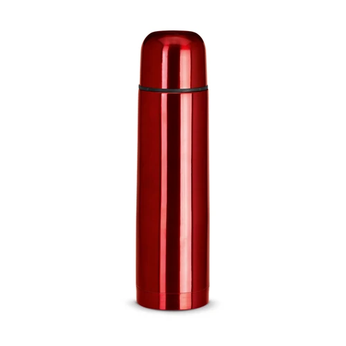 LUKA. 500 ml-es rozsdamentes acél termosz palack Piros 