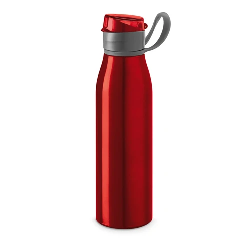 KORVER. Alumínium 650 ml-es sportpalack Piros 