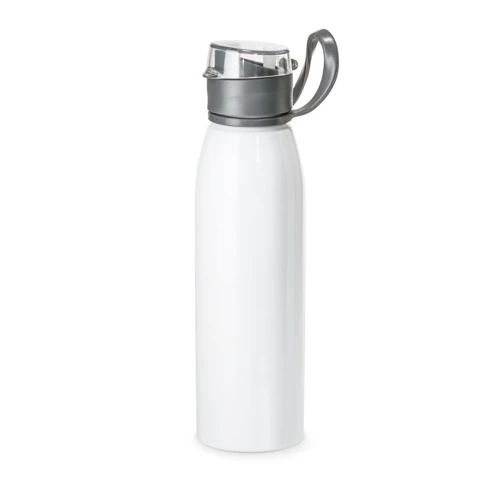 KORVER. Alumínium 650 ml-es sportpalack Fehér 
