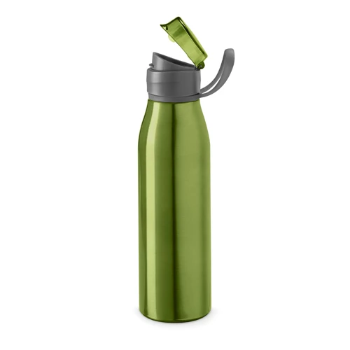 KORVER. Alumínium 650 ml-es sportpalack Világos zöld 