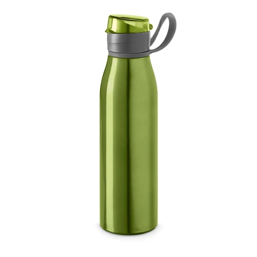 KORVER. Alumínium 650 ml-es sportpalack Világos zöld 