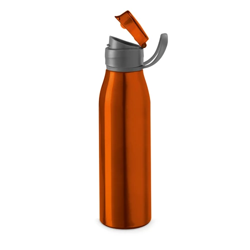 KORVER. Alumínium 650 ml-es sportpalack Narancssárga 