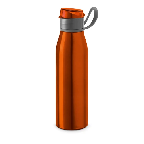 KORVER. Alumínium 650 ml-es sportpalack Narancssárga 