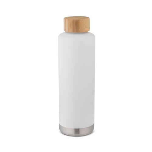 NORRE BOTTLE. Duplafalú, rozsdamentes acél (36%-ban újrahasznosított) vákuum palack 640 mL Fehér 