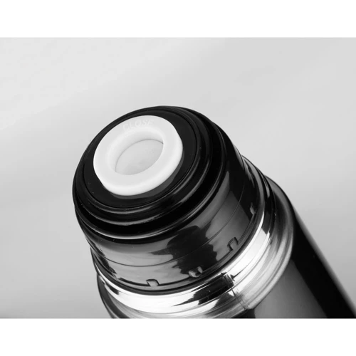 HEAT. Rozsdamentes acél termosz 750 ml Sötét fém 