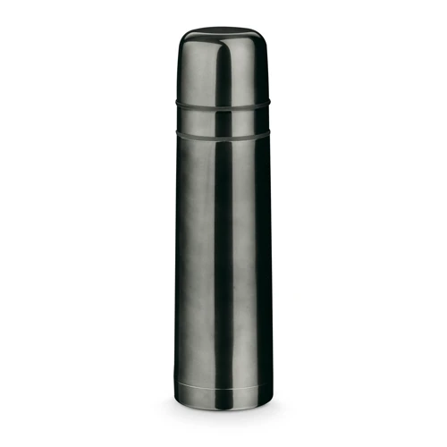HEAT. Rozsdamentes acél termosz 750 ml Sötét fém 