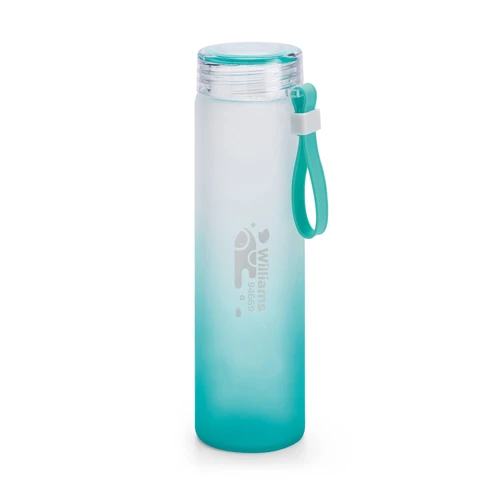 WILLIAMS. Boroszilikátüveg palack és AS kupak 470 ml Türkiz zöld 